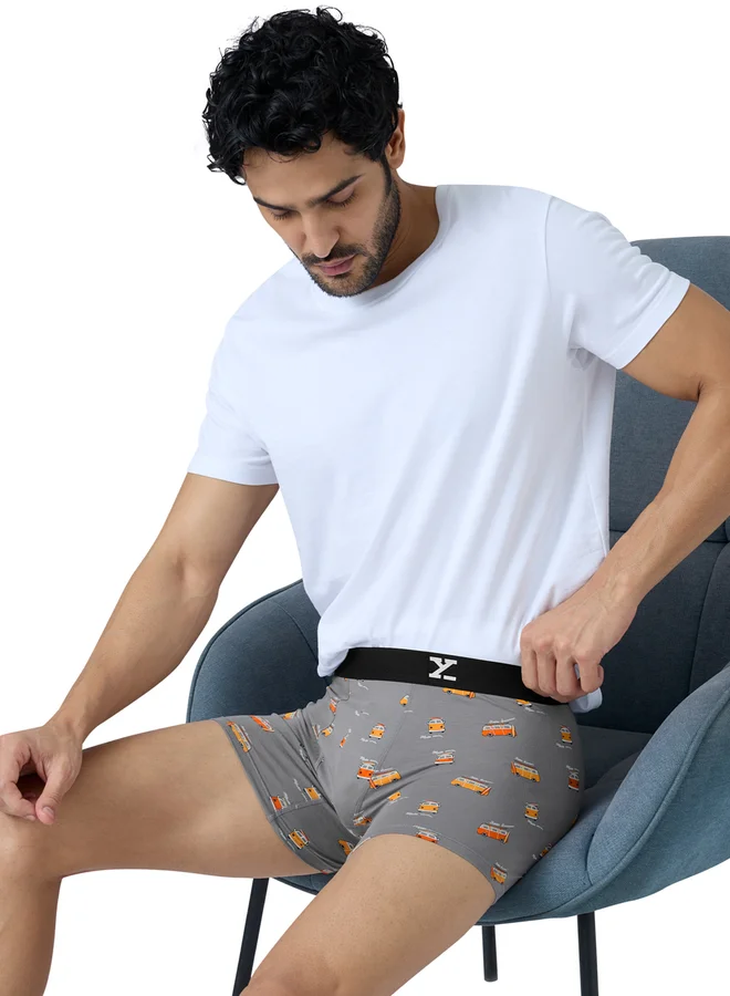 Xyxx  Pack of 2 - Men Surf Cotton Printed Trunks for Men | Best Price UAE