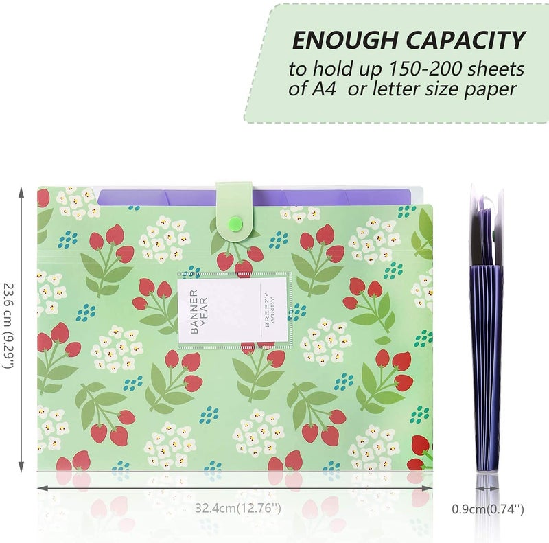 Corslet Certificate Expanding File Folders for Documents Large Size A4 Paper Holder Organizer School Office Home 1 Pc (Color as Per Availability) - Image 3