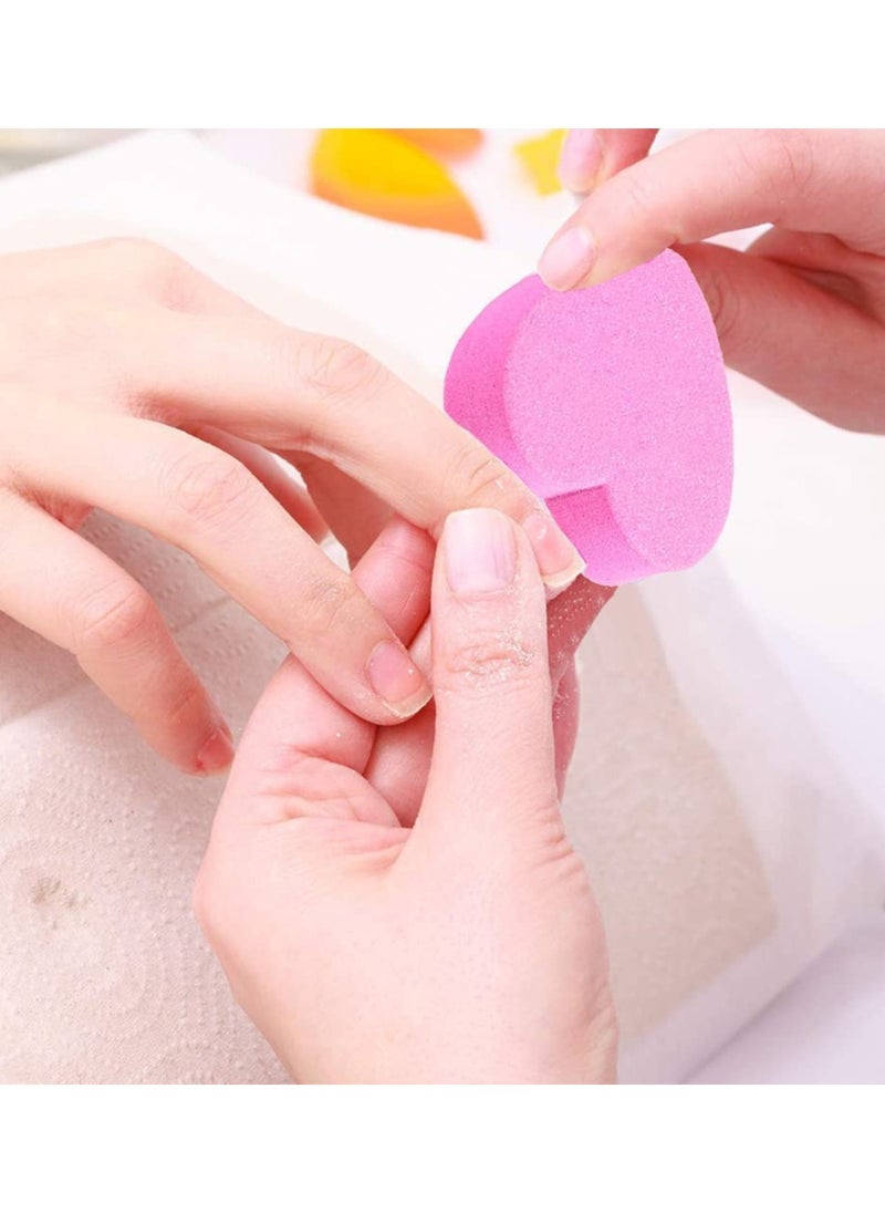 SYOSI - 40Pcs Nail Buffer Block Double Sided Disposable Nail File Strips Nail Sponge Nail Polish Sanding Buffer Strips Nail File Blocks Manicure Tools for Shaping and Smoothing Fingernails - Image 1