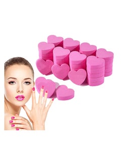 40Pcs Nail Buffer Block Double Sided Disposable Nail File Strips Nail Sponge Nail Polish Sanding Buffer Strips Nail File Blocks Manicure Tools for Shaping and Smoothing Fingernails