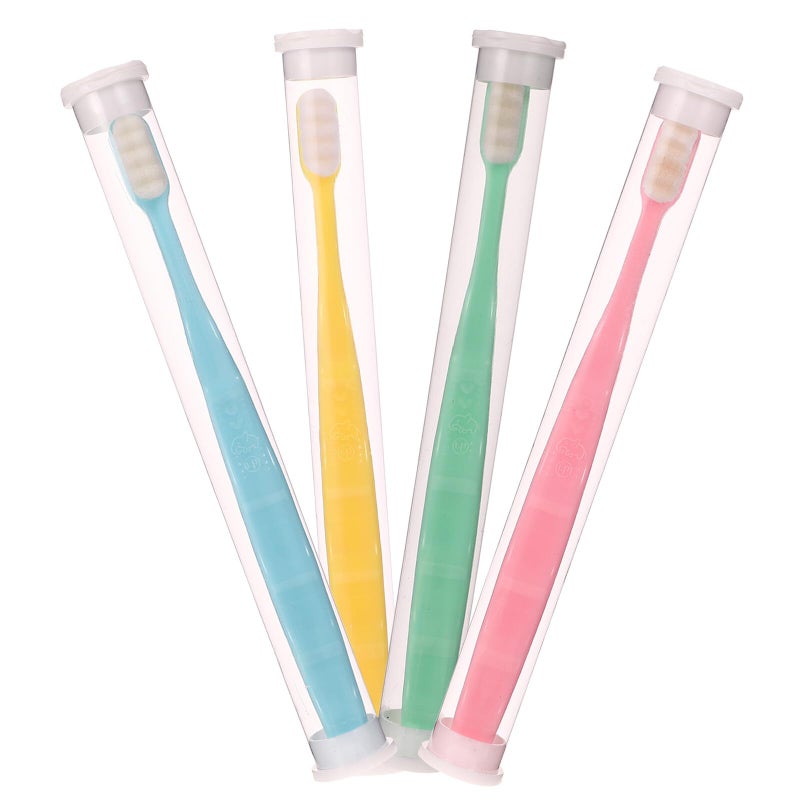 4Pcs Ultra Soft Micro Nano Manual Toothbrush For Sensitive Teeth And Fragile Gums - Image 2