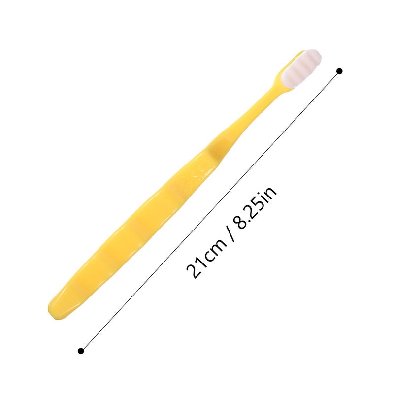 4Pcs Ultra Soft Micro Nano Manual Toothbrush For Sensitive Teeth And Fragile Gums - Image 3