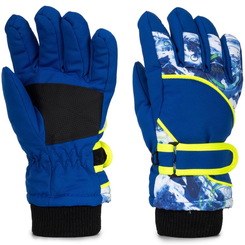 CaySep Kids Winter Snow Ski Gloves for Boys Girls Water-Repellent Cold-Weather Warm Thick Fleece Gloves for 4-7 Years Old - Image 1
