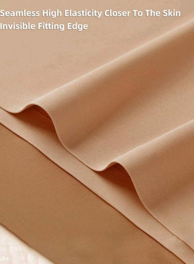 شي إن 3 قطع/عبوة سراويل داخلية نسائية الخصر بدون درزات عالية الجودة قابلة للتنفس - Image 3