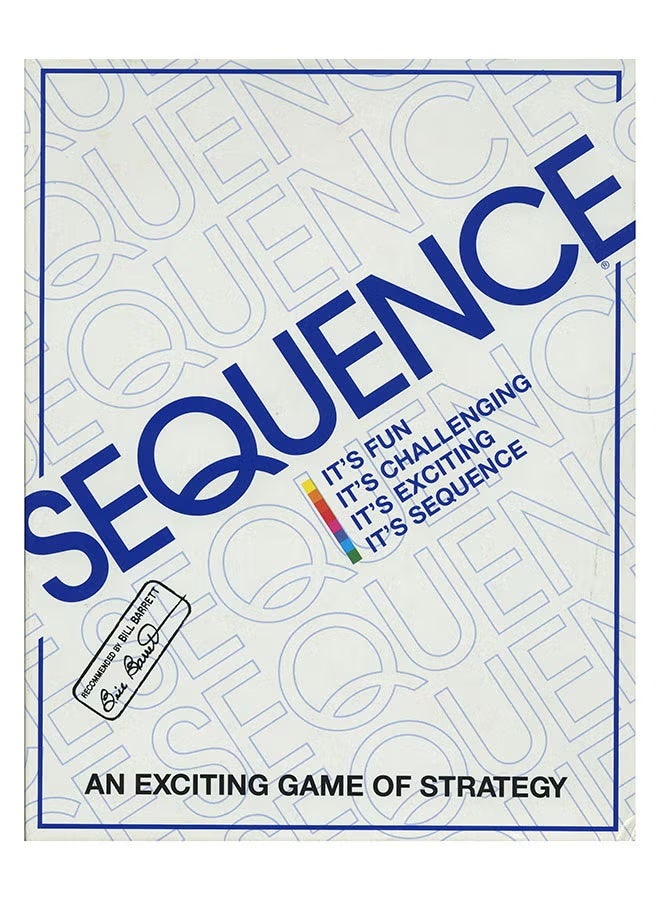 SEQUENCE Exciting Card Board Strategy Family And Game For Friends Party Fun - Image 1