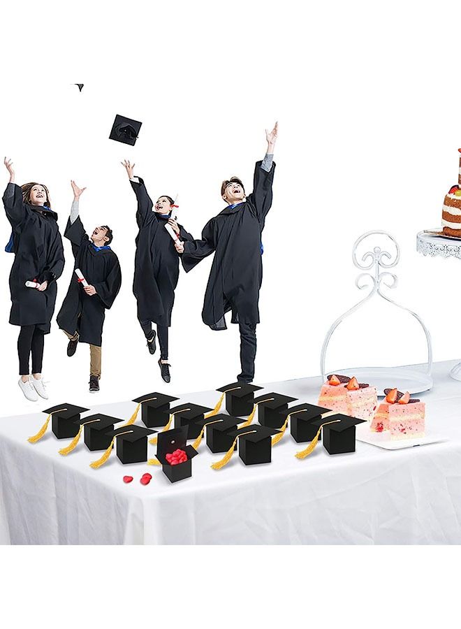 Ant 15-Piece Graduation Hat Candy Box, Graduation Gift Box with Fringe for Graduation Party Supplies Decorative, Candy Chocolate Souvenirs Box - Image 5
