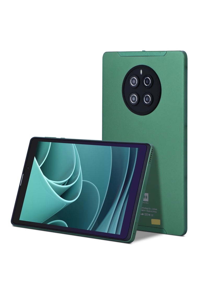 C idea 8 Inch Tablet with SIM Support Android System Dual Camera 512GB Expandable Tablet For Teenagers CM815 Green - Image 1