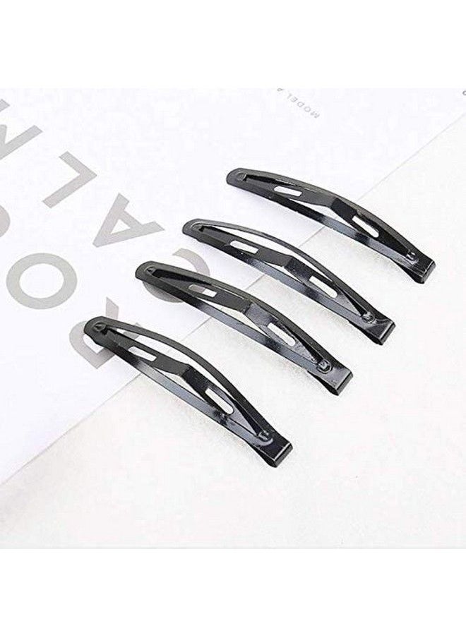 Fameza 24 Pcs Large Metal Hair Snap Clips 2.36 Inch Long Noslip Hair Clips Barrettes For Women And Girls (Black)  - Image 4