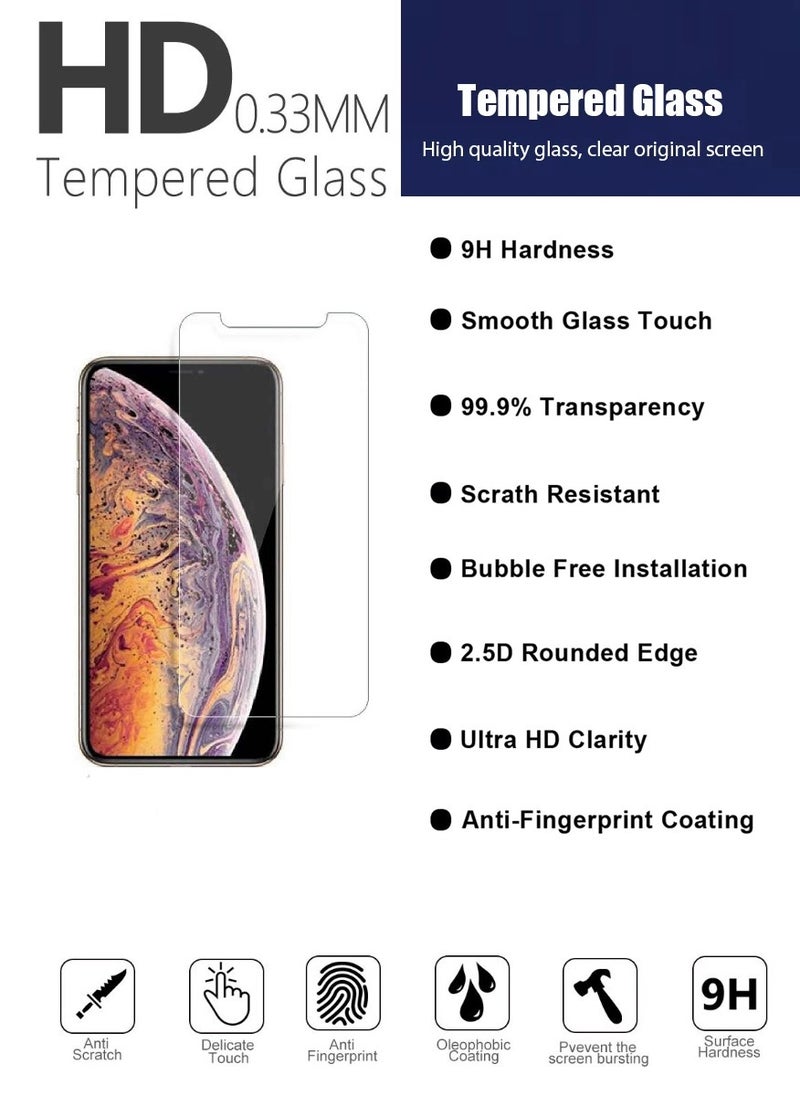 Super حماية شاشة زجاجية مقسّاة واضحة مصممة لجهاز آيفون XS ماكس تغطية كاملة للشاشة وخالية من الفقاعات - Image 4