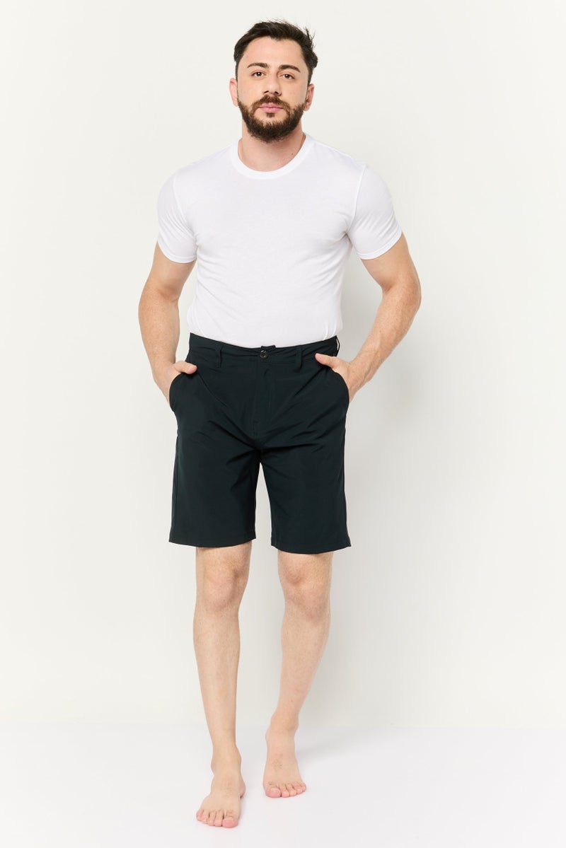 QUIKSILVER شورتات رجالية سادة، أسود - Image 3