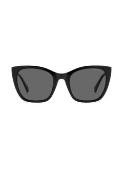 Polaroid Women's UV Protection Cat Eye Sunglasses - Pld 4144/S/X Black 52 - Lens Size: 52 Mm  - Image 3