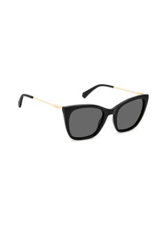Polaroid Women's UV Protection Cat Eye Sunglasses - Pld 4144/S/X Black 52 - Lens Size: 52 Mm  - Image 2