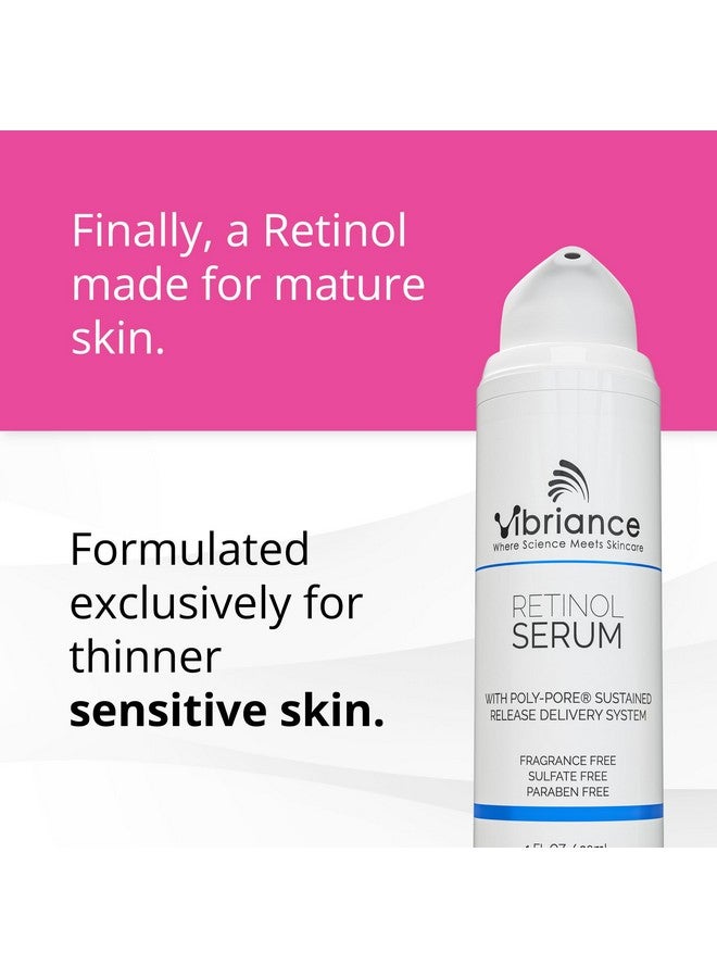 Vibriance Retinol Serum For Mature Skin Reduces Appearance Of Deep Wrinkles And Large Pores Enhances Skin Tone Improves Complexion 1 Fl Oz (30 Ml) - Image 3