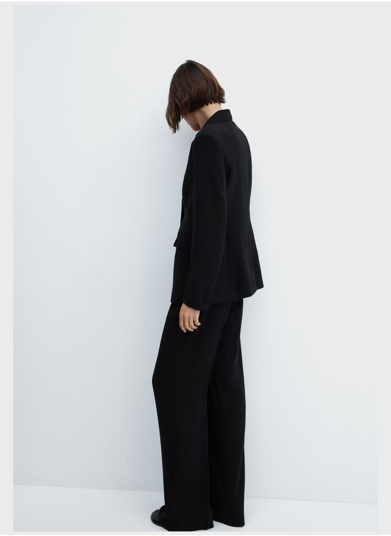 MANGO - Pocket Detail Tailored Blazer - Image 1