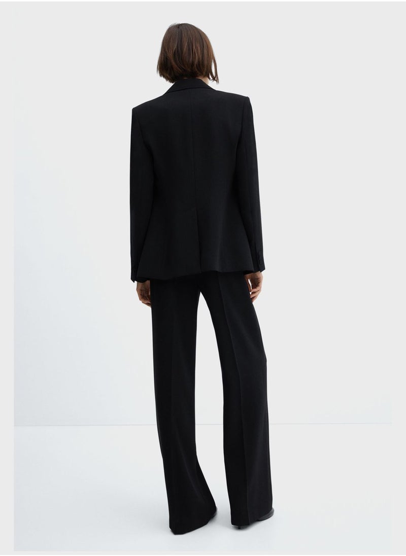 MANGO - Pocket Detail Tailored Blazer - Image 1