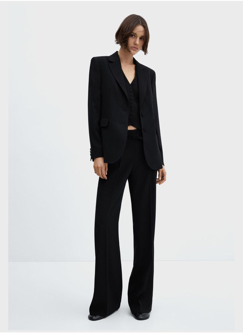 MANGO - Pocket Detail Tailored Blazer - Image 1