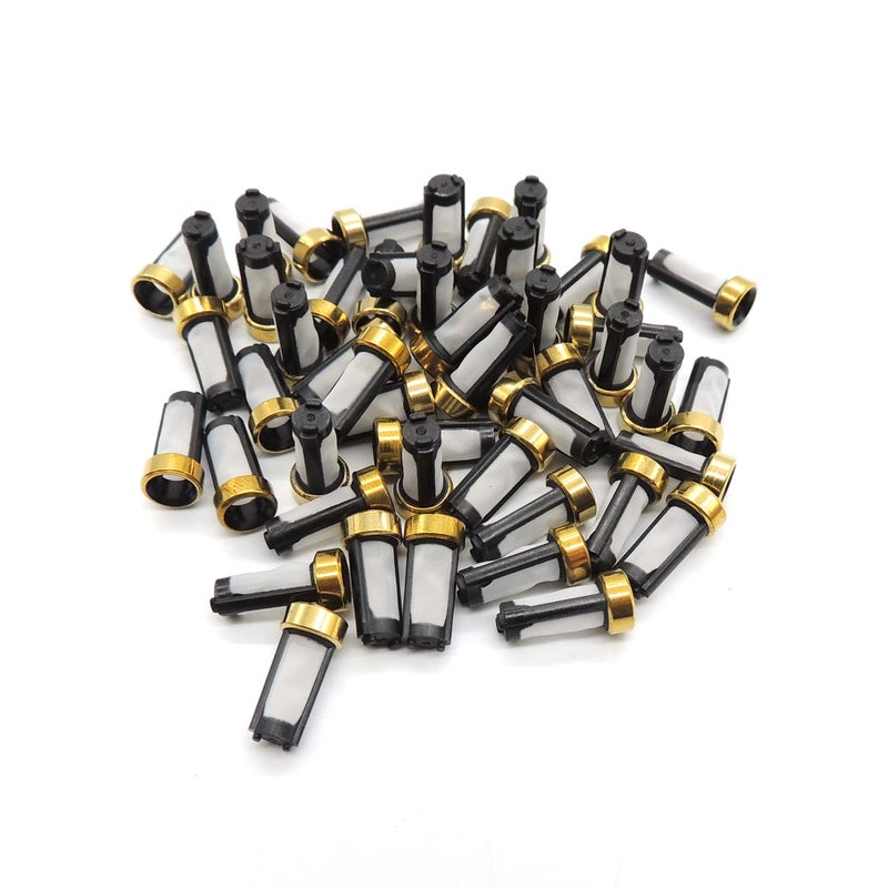 HiSport Fuel Injector Seal Kits Filter Baskets Universal Repair Set CF107 50 Set - Image 2