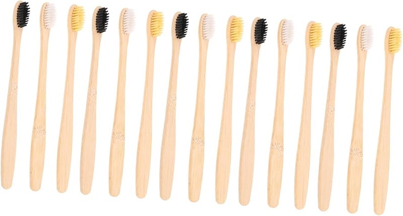 Portable Travel Toothbrush Set 15Pcs Soft Bristles For Camping Home Use - Image 1