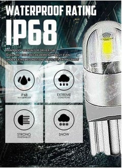 SYOSI 194 LED Bulbs 6000K White, 6000K 68 2825 W5W T10 Wedge COB LED Replacement Bulbs, Super Brightness, for License Plate Lights  - Image 4