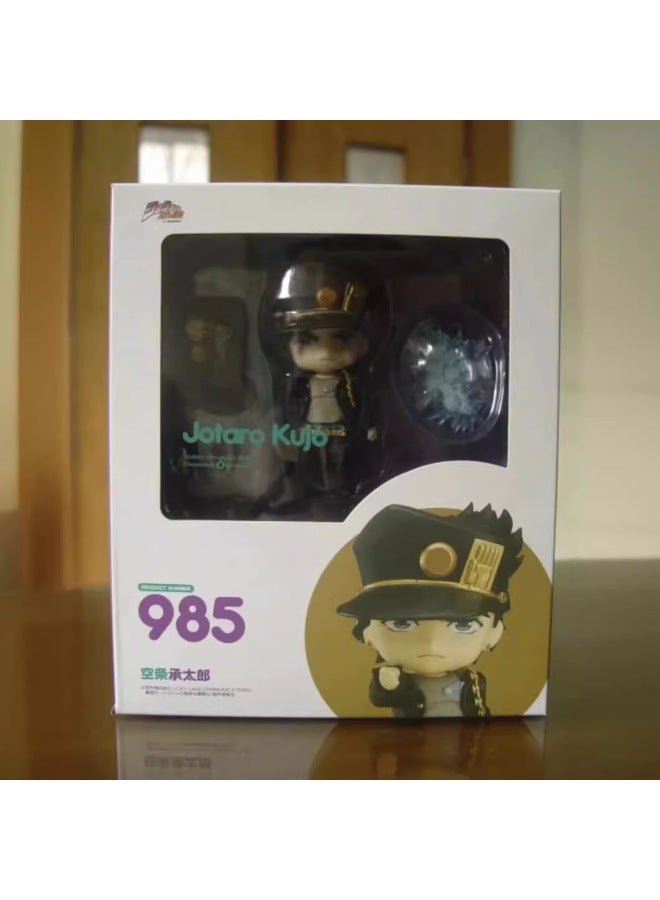 JOJO Wonderful Adventure 985# Empty Strip Bearing Taro Joint Movable Q Version Clay Man Face Changing Doll Hand Office-Color:985# Empty Barbed Taro  - Image 5