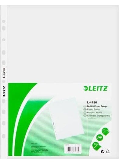 LEITZ A4 Bag File 11 Holes 100 x 10 