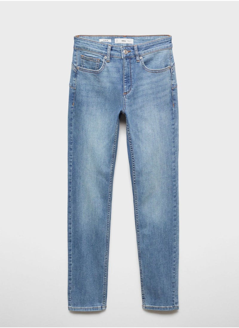 MANGO - High Waist Jeans - Image 1