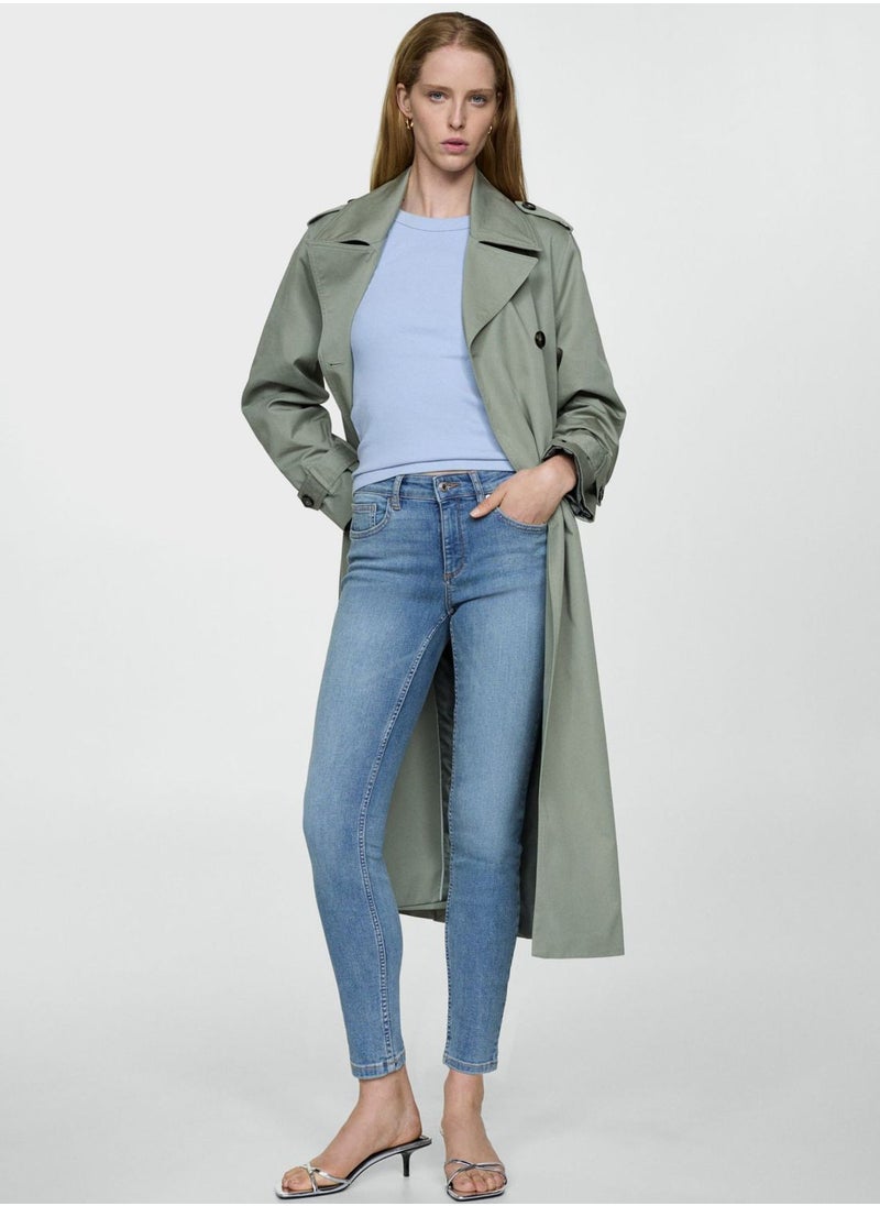 MANGO - High Waist Jeans - Image 1