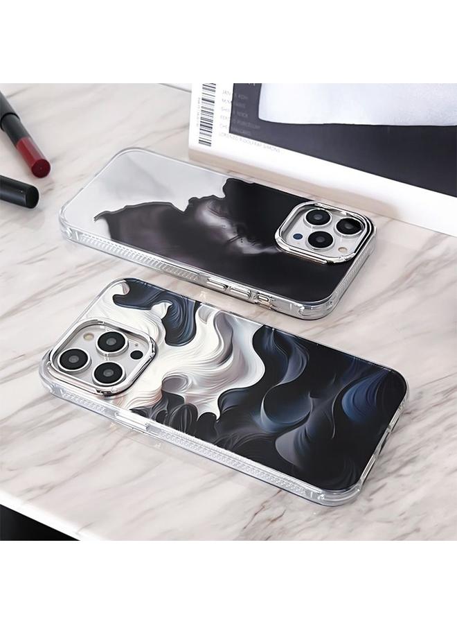 Zaboon Case For iPhone 13 Pro Max Cooling Flash Feather TPU + PC Phone Case - Image 5