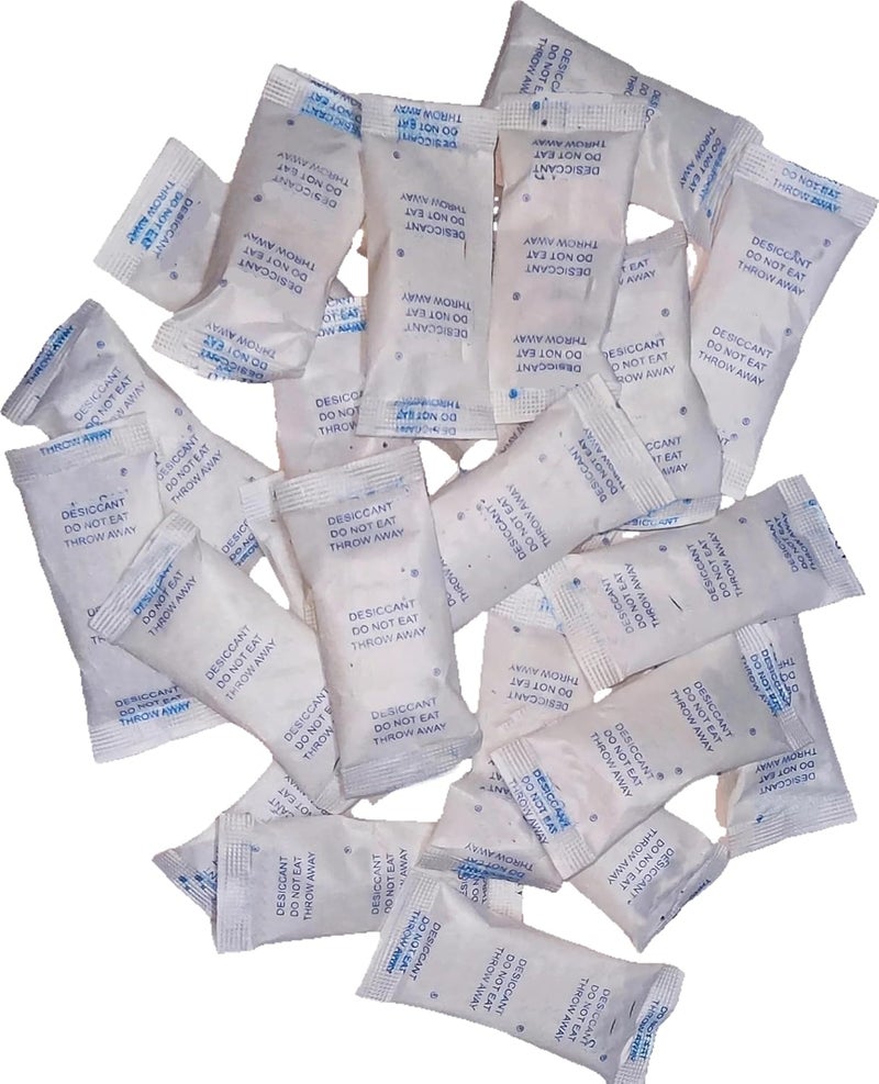 Pathway Enterprise Thea Premium Food Grade Silica Gel WhiteDesiccantMoisture AbsorbMoisture Absorbent 50 Pouches5 Gm Each Pack of 1 50 - Image 1