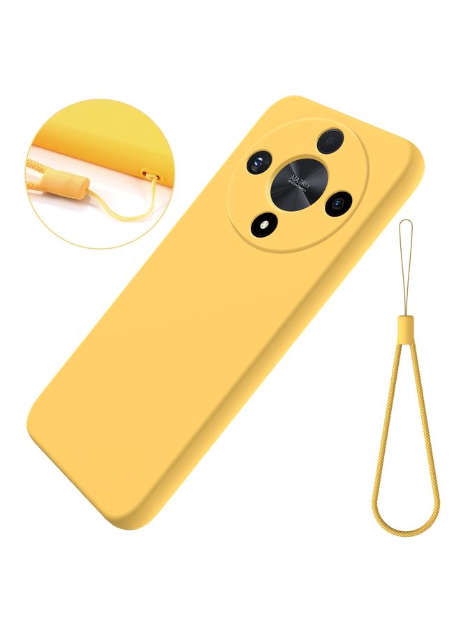 S-TOP Case For Honor X9b Solid Color Liquid Silicone Dropproof Full Coverage Protective Case - Image 2