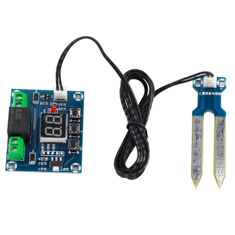 سونجلي وحدة تحكم رطوبة التربة DC 12V: تحتوي على حرس عالي الجودة مدمج - وحدة مستشعر التربة ذات أداء استشاري ممتاز لنظم الري الآلي للنباتات - Image 1
