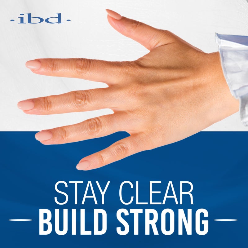 IBD Hard Gel LED/UV Gels, Builder Gel Clear, 0.5 oz - Image 2