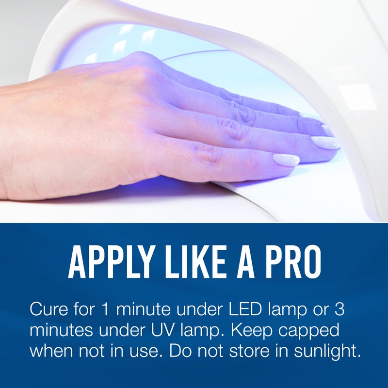 IBD Hard Gel LED/UV Gels, Builder Gel Clear, 0.5 oz - Image 5