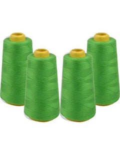 DIY Crafts Shade No # 6, Pack of 4 Spools, Overlock Sewing Thread Spools Cone (Shade No # 6, Pack of 4 Spools)