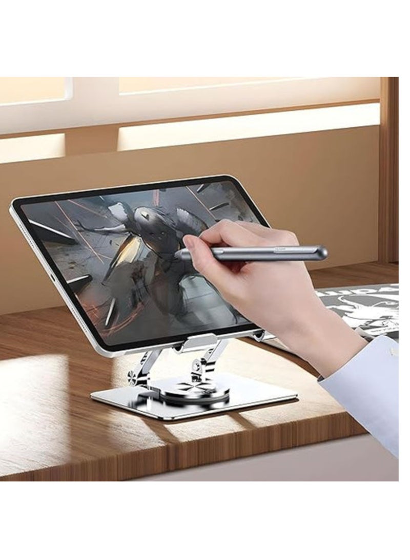 NEW Height Adjustable Tablet Stand – 360° Rotating Desk Mount for 4-12 Inch Phones & Tablets - Image 2