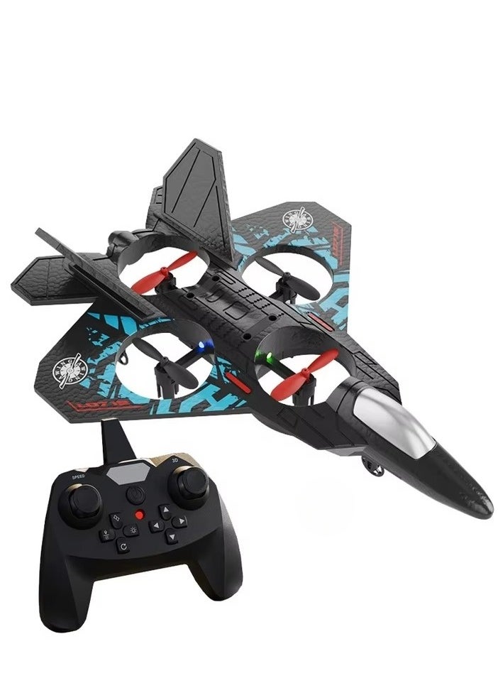 2.4GHz RC Plane for Beginners – Ready-to-Fly Remote Controlled Aeroplane with Quadcopter Floating Technology, Easy Flight Control, Durable Foam Design – Ideal Gift for Kids & Adult  - Image 3