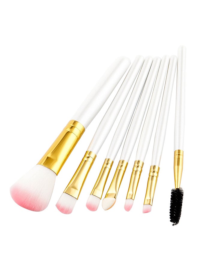 7-Piece Eye Makeup Brush Set Multicolour - Image 2