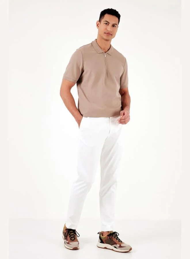 Buratti  Buratti Cotton Regular Fit Half Zipper 3-Pack Polo Collar T-Shirt Men's Polo Collar T-Shirt 5902434S3 for Men | Best Price UAE