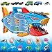 Frontoytall Shark Toy Deep Sea Creatures Ocean Animal Toys with Truck Cars 18 Piece Educational Playset for Kids Ages 3 Years Old Indoor Outdoor Play Preschool Learning for Boys Girls - Image 3