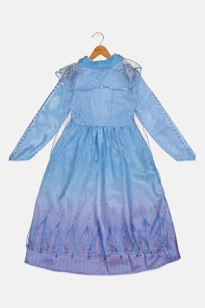 Rubies Disney Frozen 2 Deluxe Elsa Costume, Light Blue - Image 2
