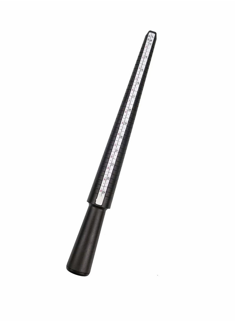 Generic Ring Tool Standard Ring Sizer with Half Size Finger Measurement Sacles Kit Mandrel Gauge Ring Stick Measure Tool Finger Size Gauger Jeweler Sizer Mandrel Jewelers Sizers Tool  - Image 1