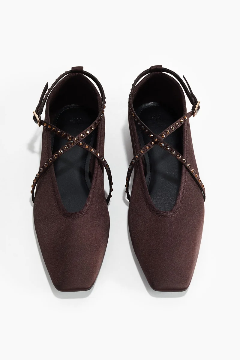 H&M Square-toe ballet flats