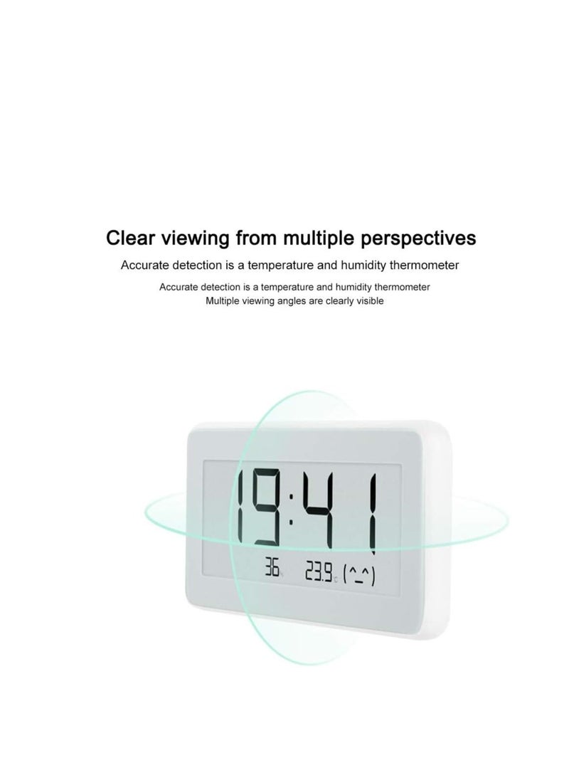 Xiaomi - XIAOMI MIJIA Bluetooth Temperature & Humidity Monitor Clock Pro - LYWSD02MMC BLE 3.7 Inch E-Ink - Image 1