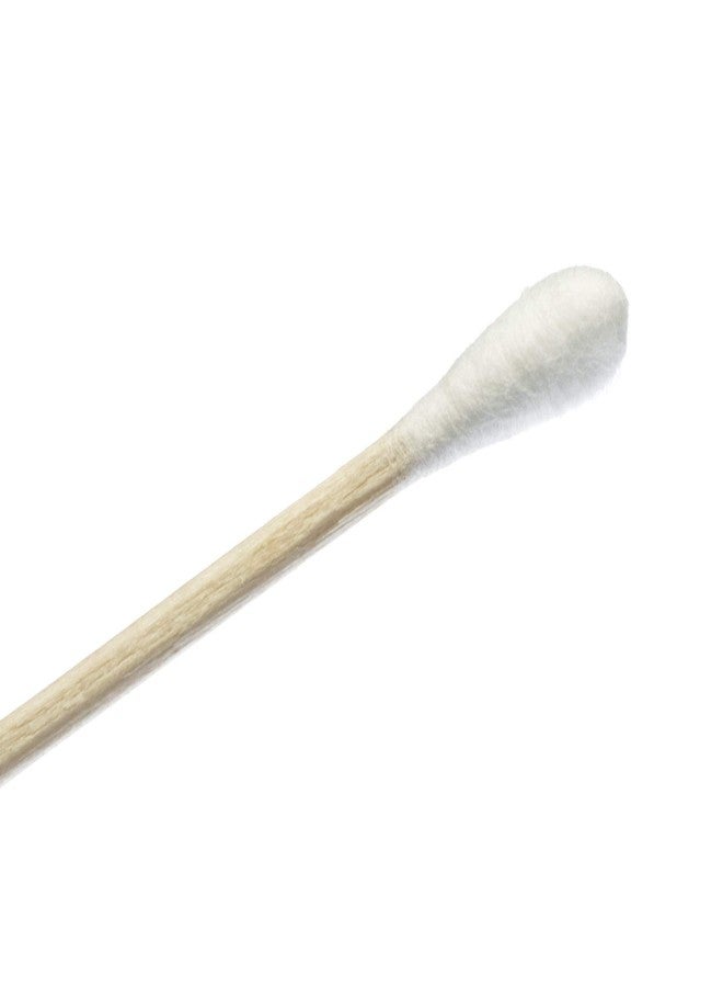SE 6" Cotton Swabs with Wooden Handles (5 Pack of 100) - CS100-6-5 - Image 2