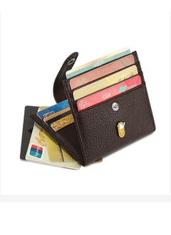 RA107 Genuine Leather Multiple Card Slots Casual Slim Wallet - Brown - pzsku/ZF276820D5CC9A3B37D6BZ/45/_/1677539572/4b9a4c68-a782-4120-b3f9-20b7d99a14c7