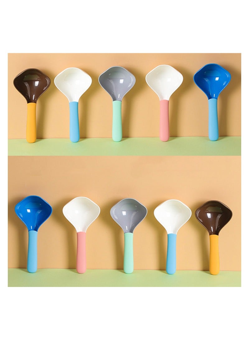 Pink pet food spoon pet supplies cat paw shape abs material odorless non-toxic sturdy durable and easy to clean - Image 3