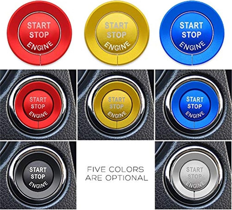 QASULER Engine Start Stop Button Cover for Nissan Qashqai J11 - Image 5