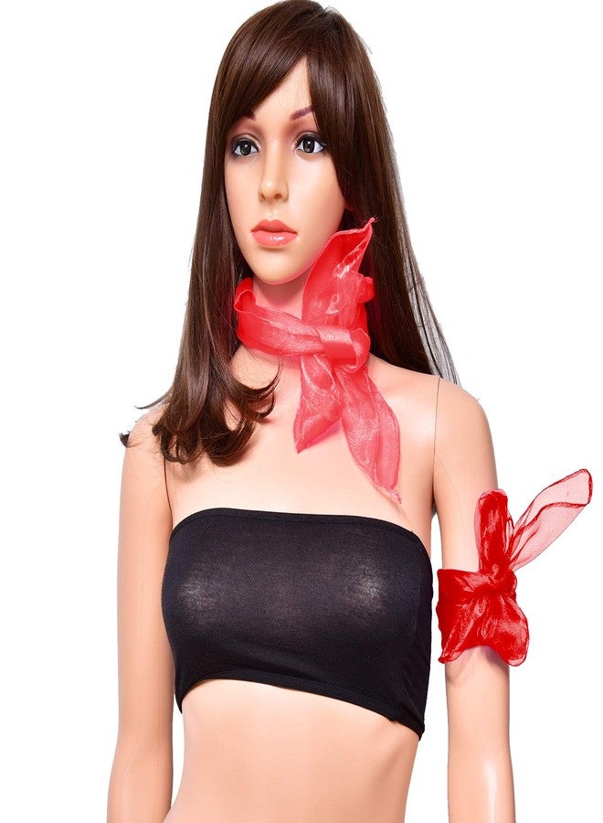 Zhanmai 36 Pcs Dance Scarves for Children, Music Scarve Juggling Scarf Props Magic Silky Scarves, 24 x 24in - Image 3