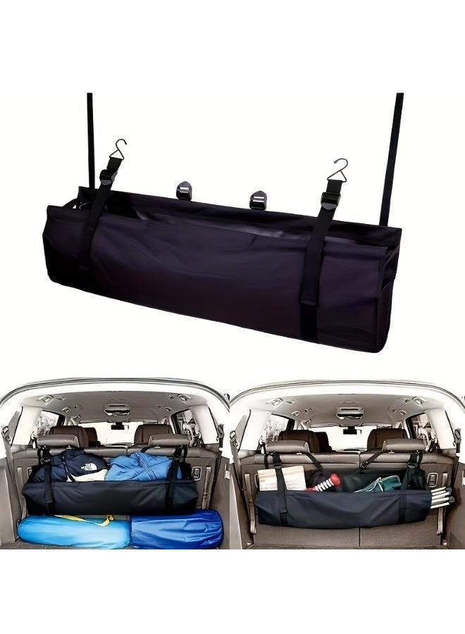 Big Size SUV Trunk Storage Bag,Oxford Fabric Car Trunk Hanging Bag for Gadgets - Image 1