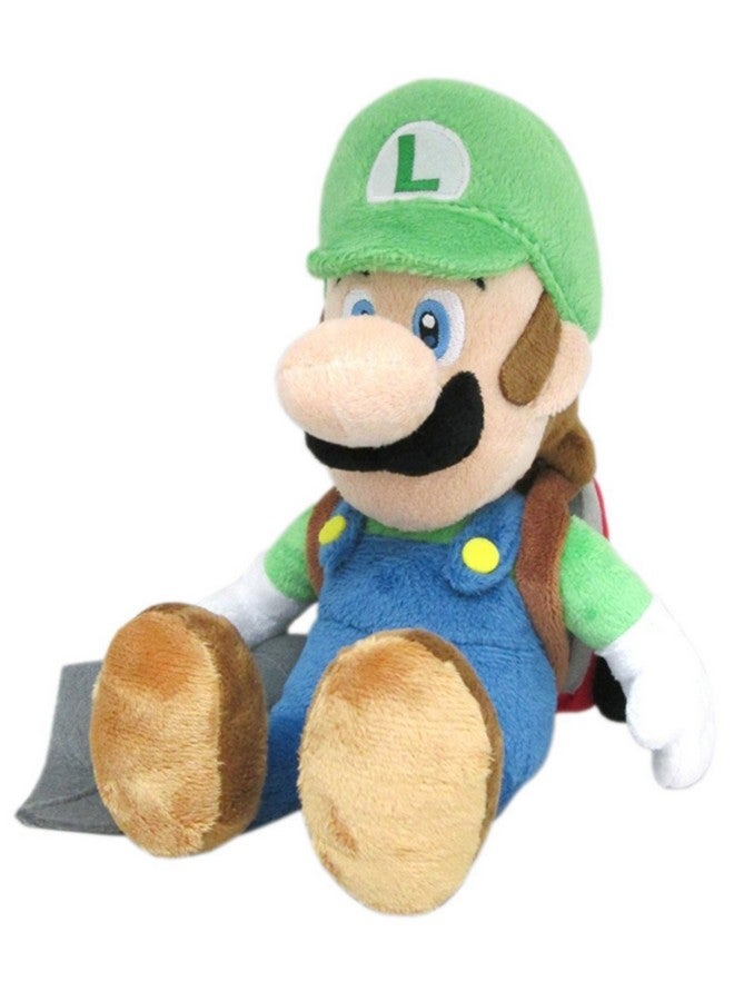 1353 Super Mario Series Luigi'S Mansion 10" Luigi With Ghost Vacuum Poltergust Plush, 7